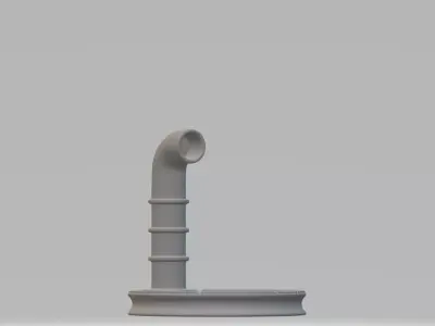 Base for miniature 2 Free 3D model