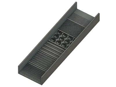 Sluice Box 3D print model