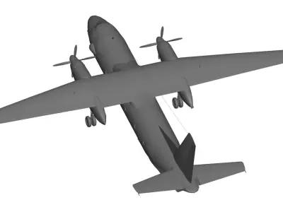 Antonov An-26 3D model purchase
