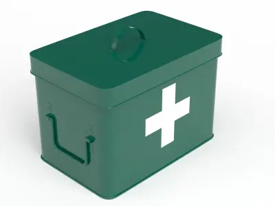 Army First Aid Kit 3D model