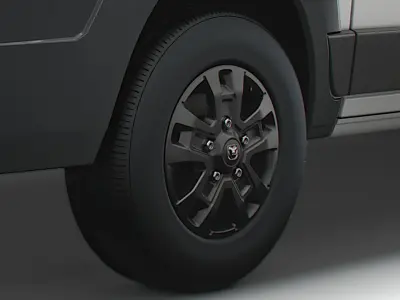 RAM Promaster Van 2023 wheel 3D model