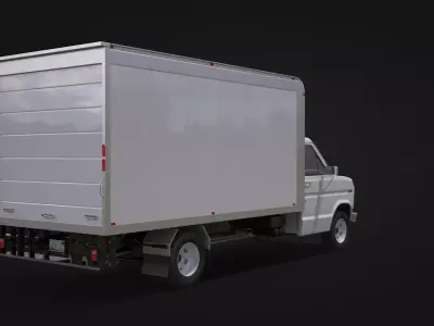 Econoline 75 Delivery Van 3D model
