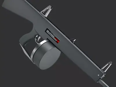 AA12 Shotgun 3D model