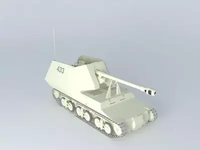 SdKfz 135 Marder I 3D model