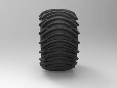 Offroad wheel 3D model