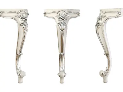 Classic leg 075 3D model