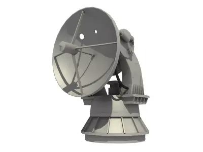 MK 92 STIR FIRE CONTROL RADAR 3D model
