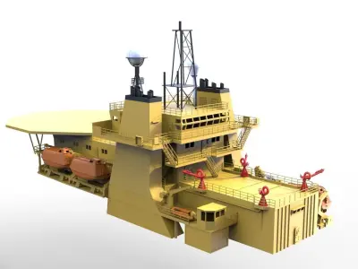 Deck construction Seaway Condor   ------     Seabex one 3D print model