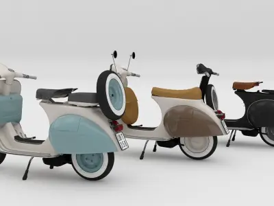 Piaggio Vespa 3D model