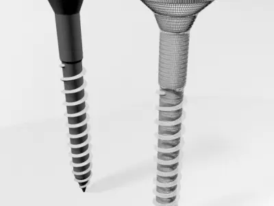 Drywall Screw 04 3D model