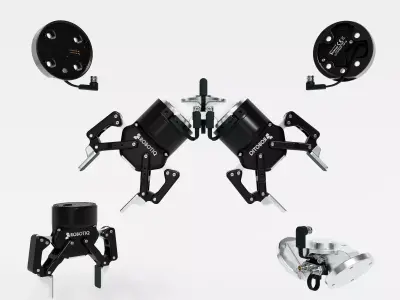 Robot gripper 3D model