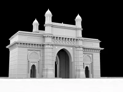 Gateway of  India 3D model
