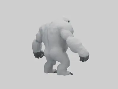 Yeti Model 3D model