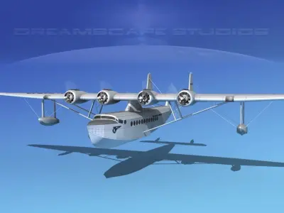 Sikorsky S-42 Pan American 3D model