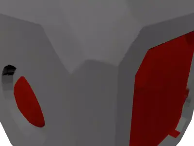 SciFi Energy Core Gem Cube 3D model