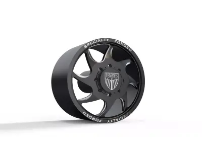 FRONT SPECIALITY FORGED D026 WHEEL 3D MODEL 3D model