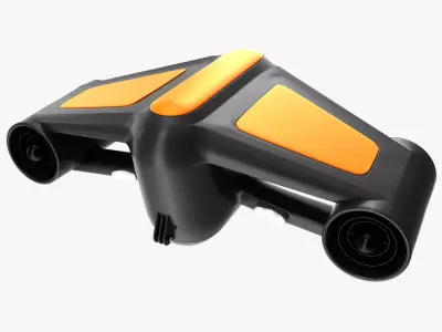 Underwater Scooter 3D model by denzer01