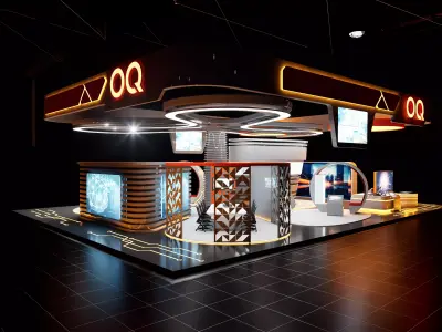 Exhibition Stand   3D model