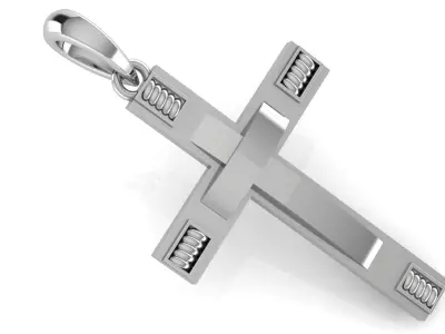 CROSS PENDANT CR142 3D print model