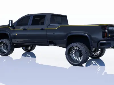 Pickup 2500 Carhartt Edition 3D model