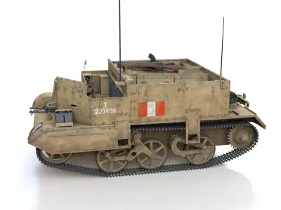 Bren Gun Carrier - BUC - T227456  3D model