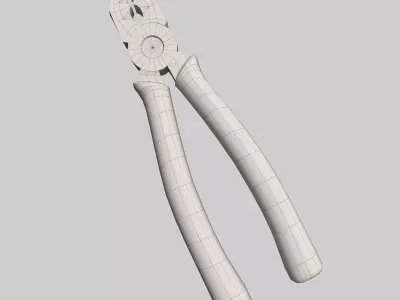 Crowbar Low-poly 3D model get