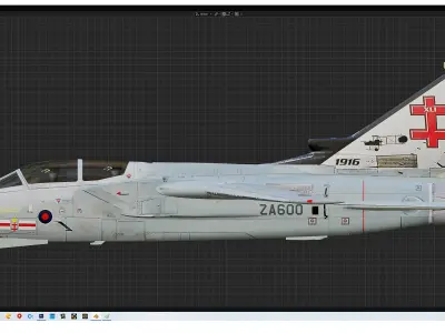 Panavia Tornado Free 3D model