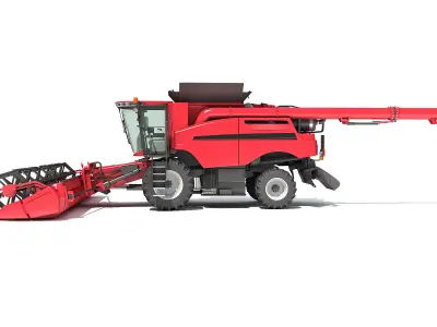 Combine Harvester 2020 3D model