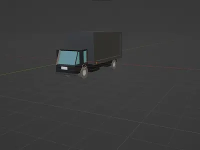 truck modeling 01 3D model