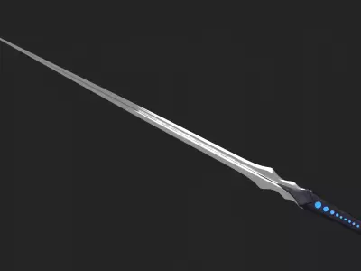 twin blade Free 3D model