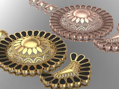Enamel service main part 3D print model