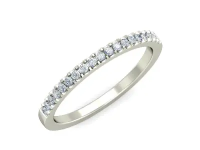 Wedding Art Deco Ring 3D print model shop