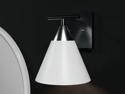 OVE Contrell 40 White 3D model