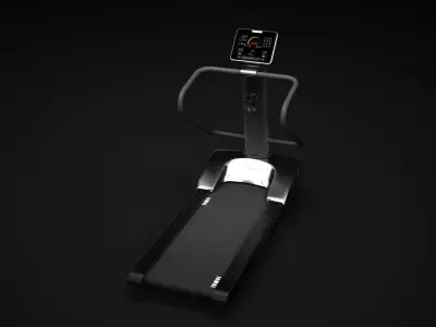 Treadmill Run 3D model