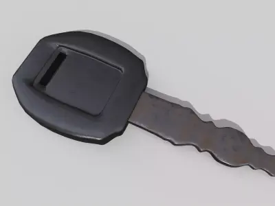 Vehicle Key Low-poly 3D model