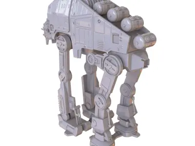 AT-M6 WALKER STAR WARS 3D print model