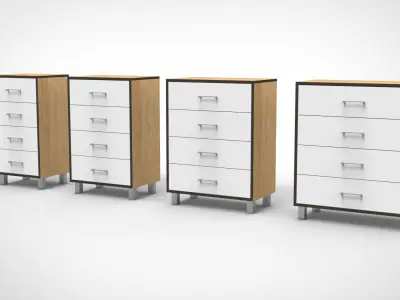 Chest of drawers 3D model