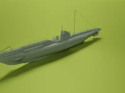 SM UC 65 Low-poly 3D model