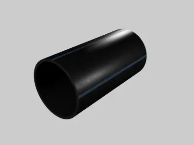 HDPE pipes 3D model by imaginusvr