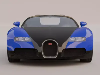 Bugatti Veyron 3D model buy