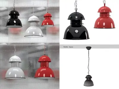 Warehouse Lamp 3D model