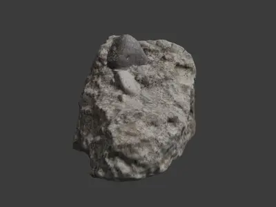 Small Rock01 Free low-poly 3D model