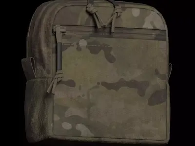 Crye GP Pouch 6x6x3 Low-poly 3D model