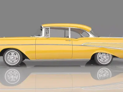 1957 Chevrolet Bel Air 3D model purchase