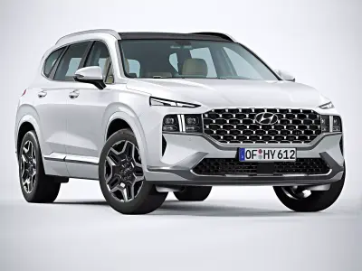 2021 Hyundai Santa Fe 3D model