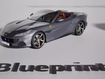 ArchViz Car Assets P13 - Unreal Engine 5 3D model