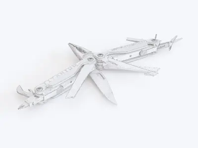 Leatherman multi tool 3D model
