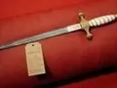  Kriegsmarine Dagger Low-poly 3D model