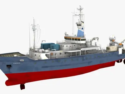 RV Knorr 3D model
