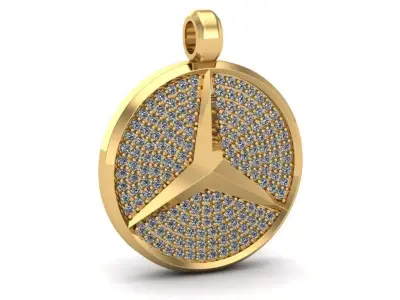 Pendant 3D print model